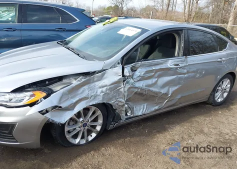 2020 Ford Fusion Se из США, поврежденный, VIN 3FA6P0HDXLR161947